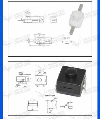 自锁按钮内部结构（自锁按钮内部结构示意图）