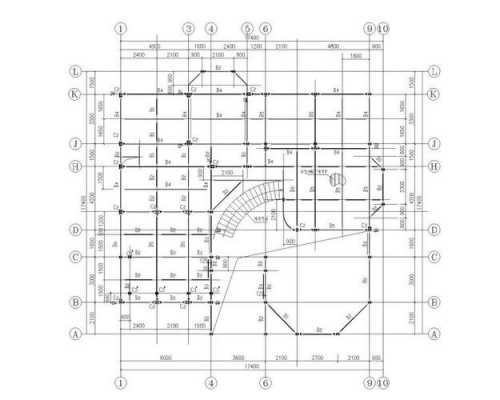 钢结构别墅建筑cad（简单的钢结构cad图纸制作）