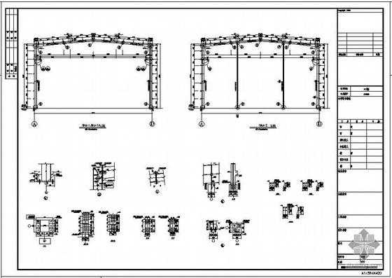 钢构厂房结构（钢构厂房示意图）