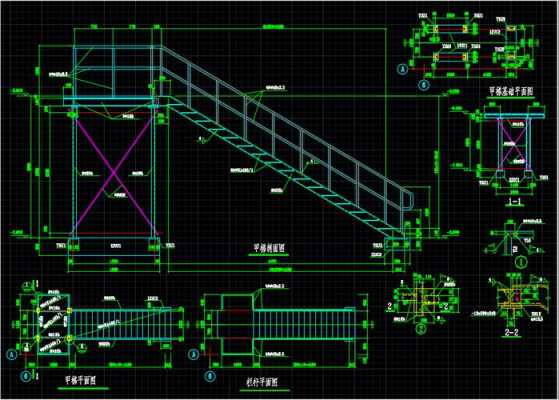 钢结构楼梯焊接图（钢结构楼梯施工图）