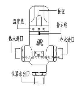 太阳能恒温阀结构图（太阳能恒温阀原理图）