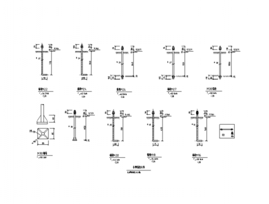 钢结构螺栓设计（钢结构螺栓图例）