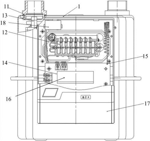 天然气表的结构图（天然气表的结构图怎么看）
