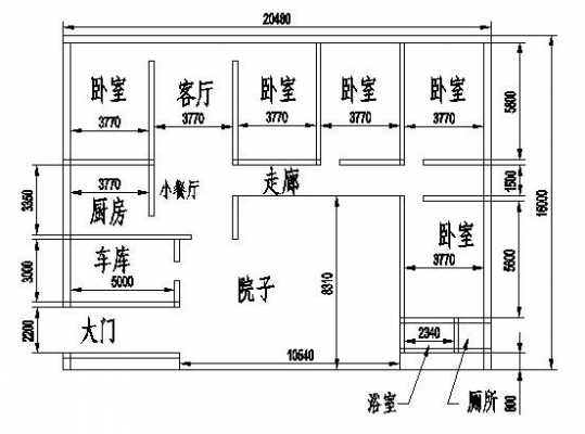 北京平房主体结构（北京平房设计图）