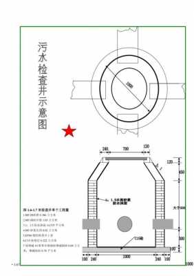 污水检查管道井结构（污水检查管道井结构图解）