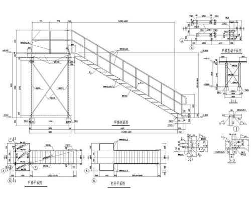 cad钢结构楼梯图纸（钢结构楼梯图纸怎么看）