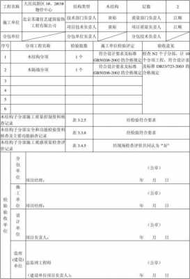 木结构横梁验收表（木结构施工验收规范）