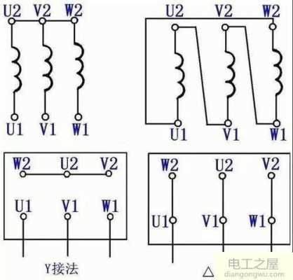 电机电线的结构（电机线的36种接法）