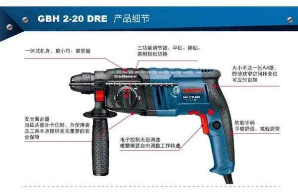 bosch电锤调档开关结构（bosch电锤gbh4dsc拆卸方法）