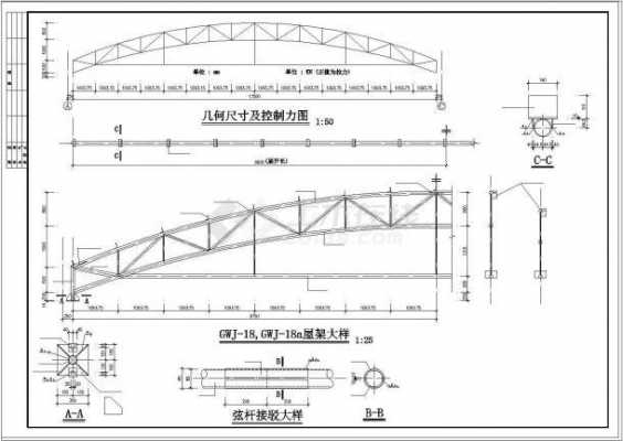 桁架结构屋顶（桁架结构屋顶平面图）