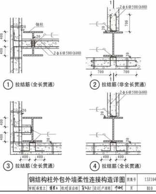 钢结构柱子砖墙（钢构柱与砖墙结合）