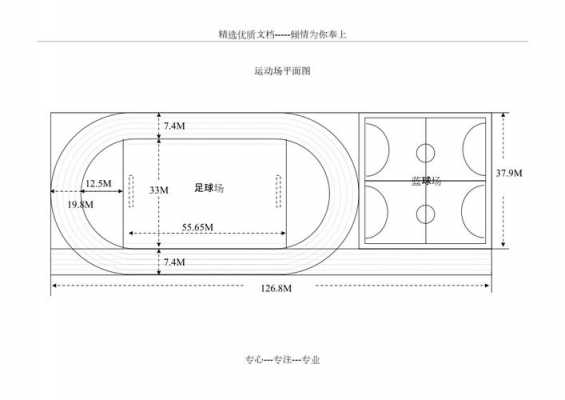 运动场地结构（运动场地设计图）