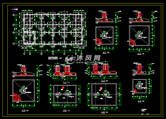 钢结构房厂房（钢结构厂房基础图）