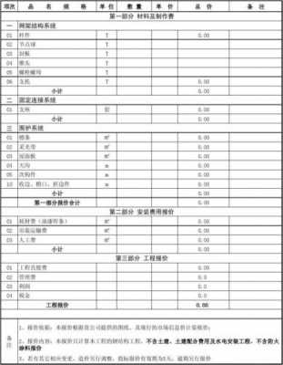 钢结构网架报价单（钢结构网架预算）