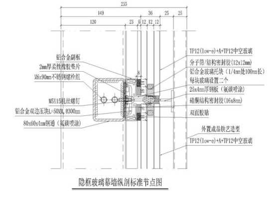 玻璃幕墙的结构（玻璃幕墙的结构设计）